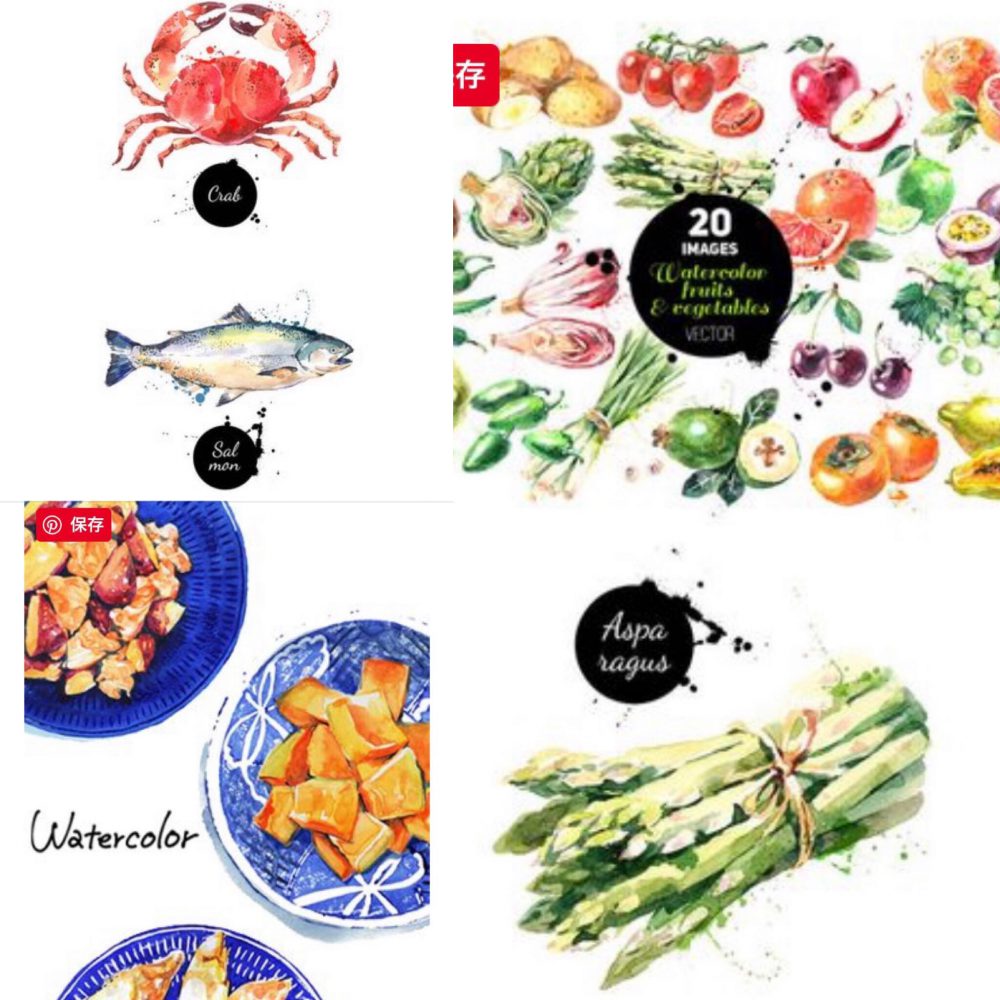 食べ物のイラストまとめ Blog 熊本のデザイン事務所 ドーナツデザイン